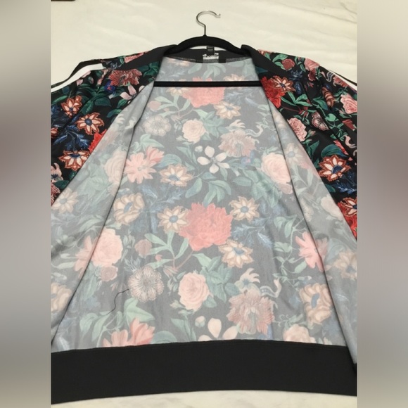 Project RUNWAY Multicolor Floral Bomber Jacket - Picture 7 of 14